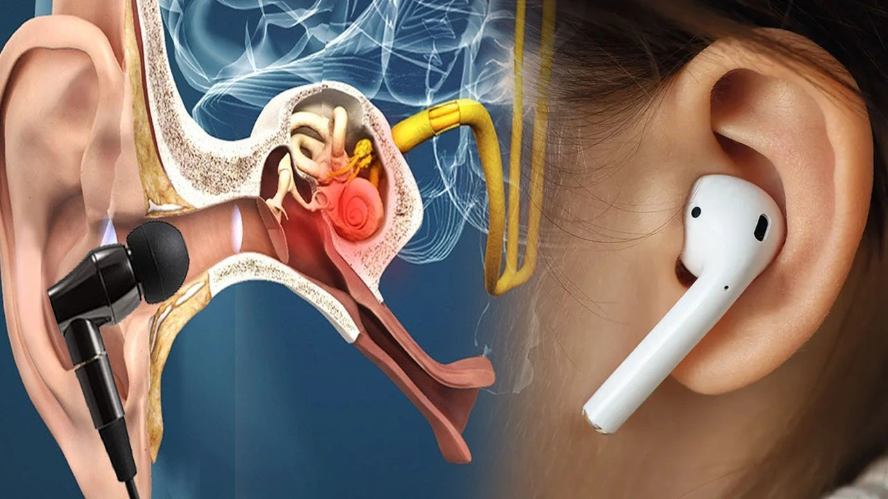 Excessive use of earphones and Bluetooth devices can harm hearing and brain health