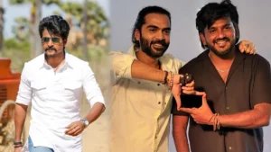 Simbu with filmmakers, highlighting creative conflicts and film delays