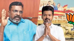 விஜய் திமுகவை எதிர்த்தால் விசிக தாண்டி தான் போகணும் யாராகஇருந்தாலும்